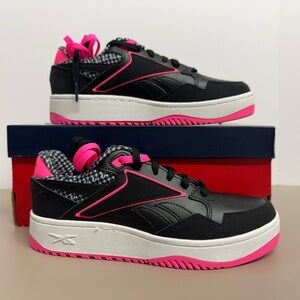 Reebok Black and Pink Basketball Shoes